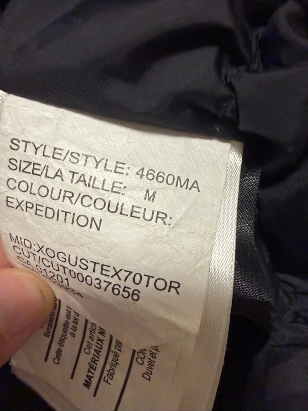 Canada Goose Kids Black Puffer Coat with Fur-Trim Hood unisex fits7-8